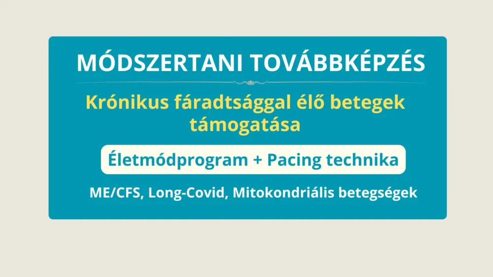 Továbbképzés krónikus fáradtsággal élők támogatására