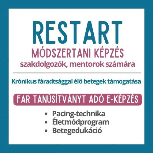 RESTART mentorprogram - Krónikus fáradtsággal élő betegek támogatása tanfolyam